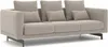 Wohnzimmer Komplett 2x Sofa Dreisitzer Textil Polstermöbel Produktbild-Vorschau 1
