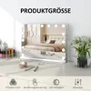 Puluomis make-up mirror kosmetické zrcadlo 58x45cm Náhled obrázku produktu 5