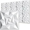 Clanmacy 12pcs 3D Paneele Wandpaneele Polyvinylchlorid PVC Produktbild-Vorschau 10
