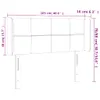 vidaXL Kopfteil mit Ohren Hellgrau 103x16x78/88 cm Samt -  Produktbild-Vorschau 16