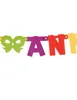Schrift-Girlande Party-Deko bunt 3m Produktbild-Vorschau 2