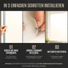 Meisterhome® Fenster Sonnenschutz mit Saugnäpfen - Beige - Produktbild-Vorschau 4