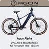 Agon Alpha E Bike Mountainbike Herren oder Damen 170 - 190 Produktbild-Vorschau 2