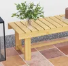 Outsunny záhradná lavica, 2-miestna lavica, záhradný Náhľad obrázku produktu 8
