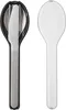 Set di posate Mepal ellipse 3 pezzi - nero nordico Anteprima dell’immagine prodotto 1