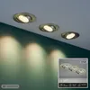 3 x LED inbouwspot rond, mat nikkel, IP23, 3 x 6,5W module, Productafbeelding-voorbeeld 15