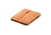 A single wooden cutting board on a white background. Produktbild-Vorschau