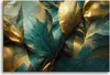 Leinwandbild für das Wohnzimmer Modernes Bild goldene Produktbild-Vorschau 2