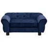 vidaXL Sofa dla psa niebieska 72x45x30 cm pluszowa Podgląd zdjęcia produktu 9