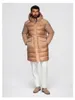 Ombre Lange Steppjacke für Herren mit großen Taschen  Produktbild-Vorschau 10