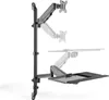 DIGITUS Flexibilní stojanová/sedací pracovní stanice pro Náhled obrázku produktu 7