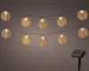 LED Solar Lichterkette Outdoor Lampion Kugeln Plastik 4,5m Produktbild-Vorschau 2