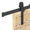 vidaXL Schiebetür NARVIK Natürlich und Schwarz 100 x 210 cm Produktbild-Vorschau 6