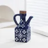 250ml Keramik Ölflasche,Olivenöl Dispenser Mit Kork Produktbild-Vorschau 3