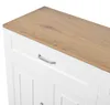 Sideboard - 120x35x80,5 cm Holz - 4 Türen + 2 Schubladen - Produktbild-Vorschau 19