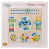 Magnetischer Holzkalender für Kinder – Lernkalender 34×34 Produktbild-Vorschau 3