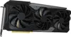 A computer graphics card with three fans. Produktbild-Vorschau