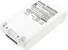 A white lithium-ion battery pack with labels and markings. Náhled obrázku produktu