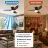 Ventilateur de Plafond 100cm avec Éclairage et Télécommande Voir les images du produit 13