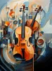 CALVENDO Puzzle Die Geige | 2000 Teile Lege-Größe 90x67cm Produktbild-Vorschau 3