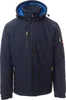 Mivaro Herren Winterjacke in Dunkelblau - Softshelljacke Produktbild-Vorschau 1