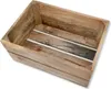 Holz Kiste natürlich braun 36 x 25cm vintage Produktbild-Vorschau 3
