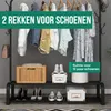 Avalo Industrieel Kledingrek - Metaal - 110x33x150 CM - Productafbeelding-voorbeeld 2