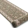 Behúň Vlna NAIN Kvety 7338 51088 bordó / béžová 80cm zelený Náhľad obrázku produktu 2