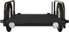 Fahrradanhänger Schwarz 126x63x34 cm Eisen Produktbild-Vorschau 5