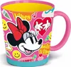 Tazza Mug minnie mouse flower power 410 ml plastica Anteprima dell’immagine prodotto 4
