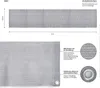 Lumaland Schermo per balcone 0,9 x 5 metri con corda di Anteprima dell’immagine prodotto 3