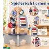 Montessori Holzspielzeug Rakete für Kinder ab 1 Jahr – Produktbild-Vorschau 4