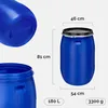 Garronda 180L Plastikfass Lebensmittelfass aus HDPE-Plastik Produktbild-Vorschau 3