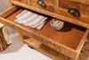 Barschrank BODEGA 90cm mit Rollen Mangoholz Produktbild-Vorschau 7