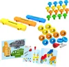 Klocki Konstrukcyjne Montessori Zestaw Budowanie Aut Podgląd zdjęcia produktu 3