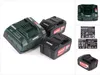 Metabo Basis-Set 2 x 5.2 Ah - 2x Li-Power Akkupack 18 V/5,2 Anteprima dell’immagine prodotto 1