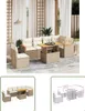 The Living Store 7-tlg. Garten-Sofagarnitur mit Kissen Produktbild-Vorschau 1