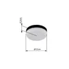 LED Deckenleuchte, schwarz matt, D 12 cm Produktbild-Vorschau 7
