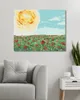 Zuty - Malen nach Zahlen - SONNE ÜBER EINEM MOHNFELD, 40x50 Produktbild-Vorschau 2