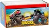 A box of Hot Wheels Monster Trucks with two monster trucks depicted on the front. Náhľad obrázku produktu