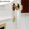 Sicherheitsrosette mit Kernziehschutz Messing Produktbild-Vorschau 3