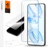 A product shot of a Spigen Glas.TR Slim screen protector for the Galaxy S23, shown with its packaging. Produktbild-Vorschau