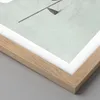 Gerahmtes Poster - Rahmen in heller Eiche - Stein Hebel Produktbild-Vorschau 2
