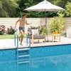YZNAHRE Poolleiter Edelstahl 3 Stufen 132cm Hoch Pool Produktbild-Vorschau 7