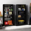 COSTWAY Zamykana szafka na dokumenty, 180 cm metalowa Podgląd zdjęcia produktu 2