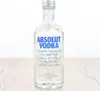 A bottle of Absolut Vodka is shown against a white background. Produktbild-Vorschau