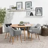 Esstisch Naya Ø 120 cm massivholz Eiche und Eichenfurnier Produktbild-Vorschau 6