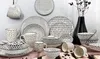 Assiette plate BlackLine 20 cm, pois Voir les images du produit 4