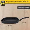 Karl Krüger 2228D Aluguss-Steak-/Grillpfanne Delta mit Produktbild-Vorschau 6