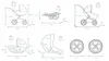BabyLux® Margaret Exclusive | 4in1 Kinderwagen Set | White Produktbild-Vorschau 7
